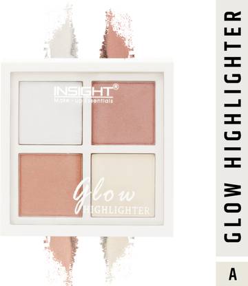 Insight Glow Highlighter Palette (4 Colors Highlighter) (A) Highlighter