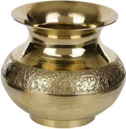 Amoksh Collection Pooja Jagath nath Kalash Brass Kalash