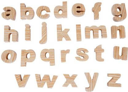 opatoys Wooden Alphabets (a to z ) Lowercase letters