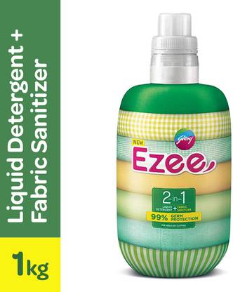 godrej ezee 2-in-1 Liquid Detergent + Fabric Sanitizer Fresh Liquid Detergent
