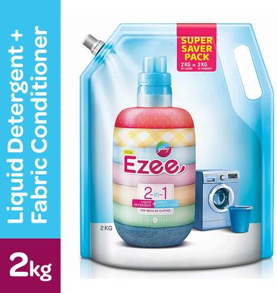godrej ezee 2-in-1 Liquid Detergent + Fabric Conditioner Fresh Liquid Detergent