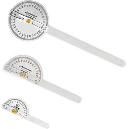 AMAZECARE All Size Stainless Steel Set Of 3 Goniometer Set Of 3 Pcs Medical Goniometer