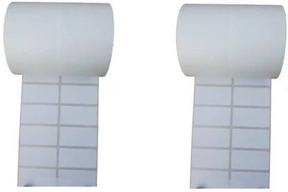 youlogic 38 mm X 25 mm, (White) Direct Thermal Barcode Labels (DT), Set of 2 Roll, 3500 Labels In Roll, No Need Carbon Ribbon, Labels/Roll for Desktop Printer TSC, Zebra, Citzen, WEP, Datamax, Thosiba, Sato etc. ) ,Paper Label Stickers,2’’up (Smooth White) dt Paper Label