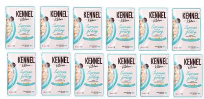 kennel kitchen Fish with Pumpkin Supreme Cuts In Gravy Wet Dog Food - 100 g Each - Fish 1.2 kg (12x0.1 kg) Wet Adult, Senior, Young Dog Food