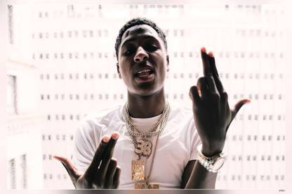 Nba Youngboy Rapper Matte Finish Poster Paper Print