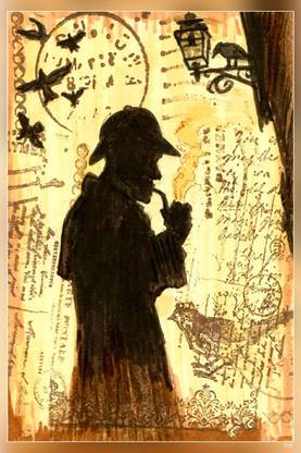 Sherlock Holmes A Fictional Private Detective Film Tv Series Robert Downey Jr Benedict Timothy Carlton Cumberbatch Matte Finish Poster Paper Print
