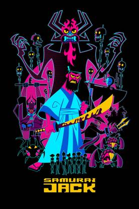 Samurai Jack Cartoon Network Poster Paper Print