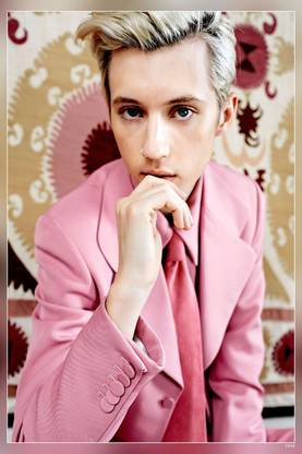 Troye Sivan Troye Sivan Mellet A South African-Born Australian Singer Songwriter Actor And Youtube Personality Matte Finish Poster Paper Print