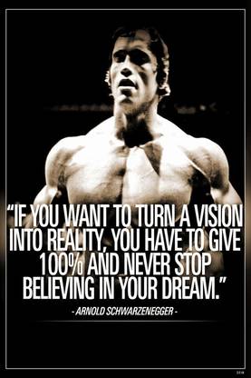 Arnold Schwarzenegger Arnold Alois Schwarzenegger An Austrian-American Actor Filmmaker Businessman Matte Finish Poster Paper Print