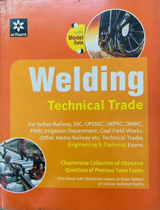 WELDING Technical Trade |Chapterwise Objective Question Bank|Arihant Publication