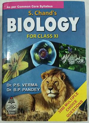 Biology For Class - XI