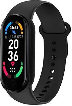BNK M6 Bluetooth calling fitness band Touch & Multiple Watch Faces Smartwatch