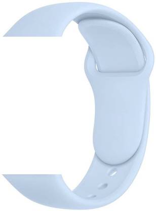 Viraan Soft Silicone plain Wristband Compatible with Apple IWatch Series 6/5/4/3/2/1 (42MMM-44MM) Smart Watch Strap