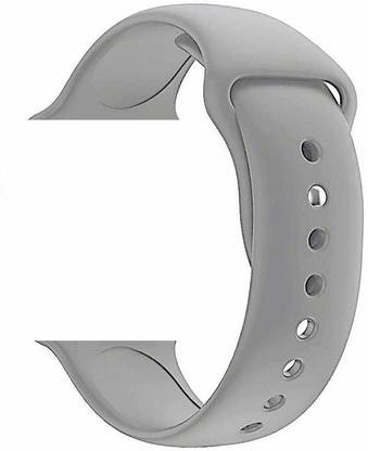 Viraan Soft Silicone plain Wristband Compatible with Apple IWatch Series 6/5/4/3/2/1 (42MMM-44MM) Smart Watch Strap