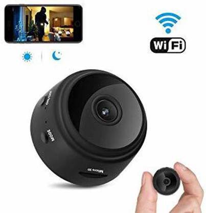 SrO 6 Wireless Home Security Surveillance Cameras with Night Vision_ Motion Detection Sports and Action Camera  (Black, 1080 MP) at Rs. 699