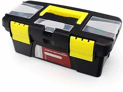 VAJIN Plastic Tool Storage Box Organizer For Hand Tool Kit Tool Box