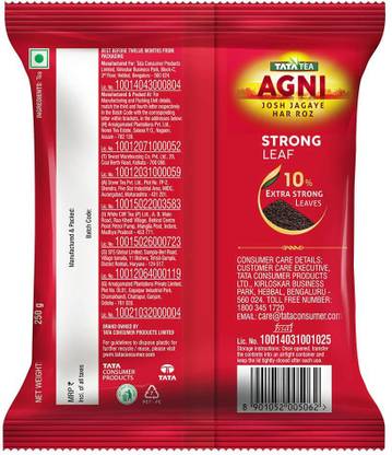 Tata TEA AGNI 500 GRAMS X 2 Masala Tea Pouch
