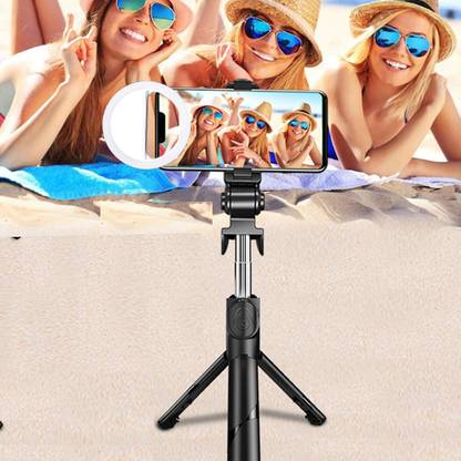 POZUB Hot Selling Best Buy Portable & Foldable 3IN1 MULTI-PURPOSE SELFIE STICK TRIPOD + LED SELFIE RING LIGHT + DUSTPROOF BAG Detachable Bt Remote Control Bracket Tripod Handheld Selfie Stick Holder Action Camera Stand in Gimbal Stabilizer, |in mobile holder With Mobile Clip Holder & BT Remote Extendable Monopod Live Photo Holder Tripod T9 Plate Gorilla Tripod Mount Cum Multi-Use Selfie Stick Photography 3 levels Selfie LED Flash Light |in mobile holder for hand| stand for online classes Tripod Action Cameras Mobile Holder Octopus Stand Tripod, Monopod, Monopod Kit, Tripod Ball Head, Tripod Bracket, Tripod Clamp, Tripod Kit