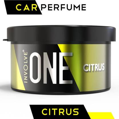 Involve One Citrus Organic Leak Proof Car Perfume