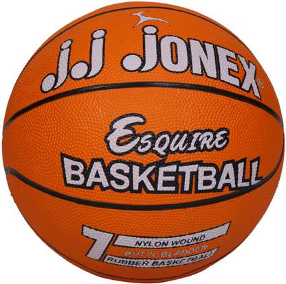 JJ Jonex BASKETBALL ESQUIRE ORANGE SIZE NO.7 (MYC) Basketball - Size: 7