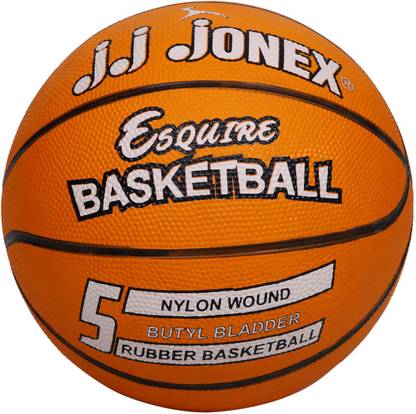 JJ Jonex BASKETBALL ESQUIRE ORANGE SIZE NO.5 Basketball - Size: 5