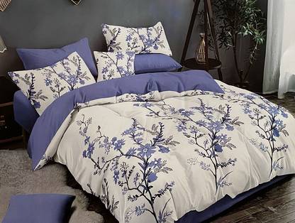 solitaire home elegance Cotton King Sized Bedding Set