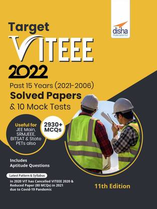 Target Viteee 2022 - Past 15 Years (2021 - 2006) Solved Papers & 10 Mock Tests