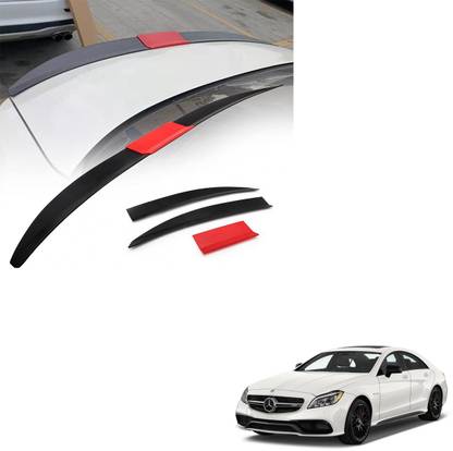 SEMAPHORE Lip Spoiler Wings Three-section Splicing Adjustable ABS Car Modification Rear Trunk Lip Wing for Mercedes Benz CLS-Class 250 CDI Car Spoiler