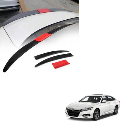 SEMAPHORE Lip Spoiler Wings Three-section Splicing Adjustable ABS Car Modification Rear Trunk Lip Wing for Honda Accord Car Spoiler