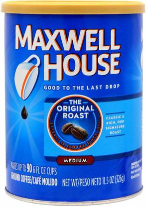 MAXWELL HOUSE THE ORIGINAL ROAST MEDIUM ROAST GROUND COFFEE IMPORTED Instant Coffee