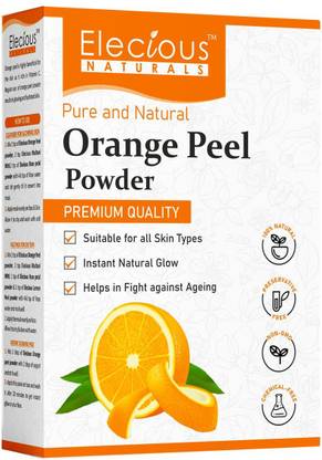 Elecious Orange Peel Powder For Face Skin Whitening