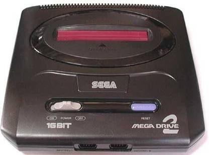 BVG Sega Mega Drive 2, 16 Bit TV Video Game Console Inbuilt 368 Game NA GB with Inbuilt 368 Game