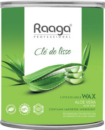 RAAGA PROFESSIONAL Liposoluble Wax, Aloe Vera, 800 ml Wax