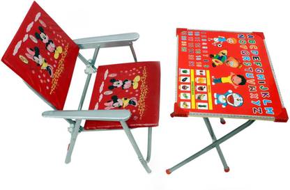Rudra creations Beautiful and Modern Kids Study table & Chair Metal Desk Chair