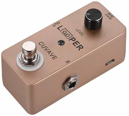 WildCard India mini guitar loop looper pedal max. 5 minutes recording time unlimited overdubs full metal shell- Multi color Guitar Amplifier
