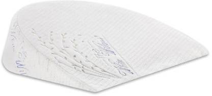 The White Willow C-Shaped Wedge Pregnancy Memory Foam Solid Pregnancy Pillow Pack of 1