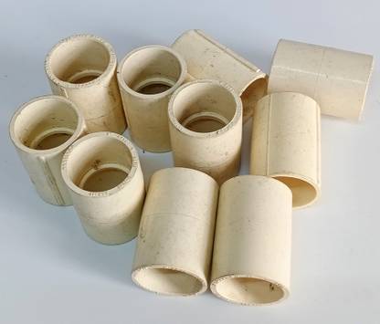 Hardware CPVC Coupler 1 inch (10 Pcs) 2-Way Coupling Pipe Joint