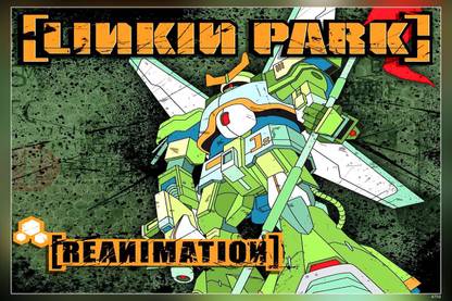 Linkin Park - Reanimation Rare Album Cover Matte Finish Poster Paper Print