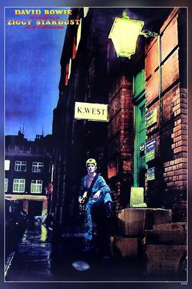 Ziggy Stardust Album Cover Matte Finish Poster Paper Print