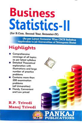 Business Statistics - I (For B.com 2nd Year 3rd Semester (2020-21)