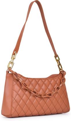 Women Tan Satchel