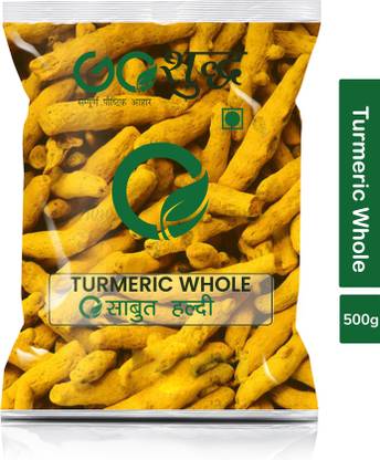 Goshudh Premium Quality Haldi Sabut/Turmeric Whole