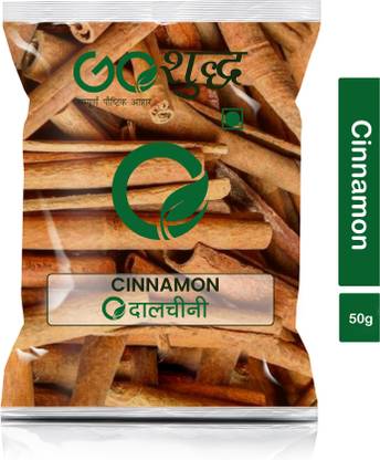 Goshudh Premium Quality Dalchini Sabut (Cinnamon Stick)-50gm (Pack Of 1)