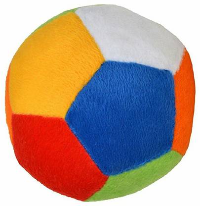 styles creation multi-colour light weight soft Ball with rattle sound  - 5 inch