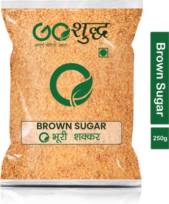 Goshudh Premium Quality Brown Sugar-250gm (Pack Of 1) Sugar