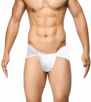 For And Wide Men's Cotton Langot Gym Supporter Pack of 1 Free Size(White) Supporter