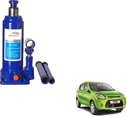 AuTO ADDiCT Hydraulic Bottle Jack Car Jack 5 ton(5000 KGS) For Maruti Suzuki Alto 800(2012-Present) Vehicle Jack