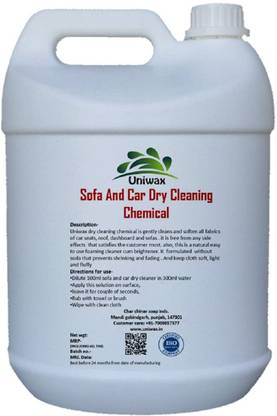 uniwax Car and Sofa Dry Cleaning Chemical Concentrate (5,kg) Car Washing Liquid