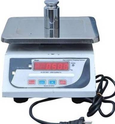 SOYEN GATTU- SB *-VECX DOUBLE DISPLAY ELECTRONIC COMPACT SCALE 30 KG DOUBLE LED DISPLAY, 6V RE-CHARGEABLE BATTERY FOR MULTIPURPOSE Weighing Scale