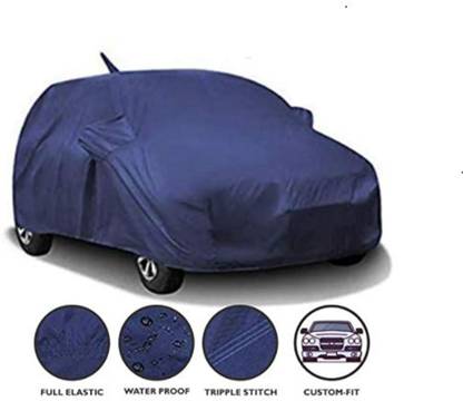 Saksham Motive Car Cover For Chevrolet Sail 1.2 Base (With Mirror Pockets)